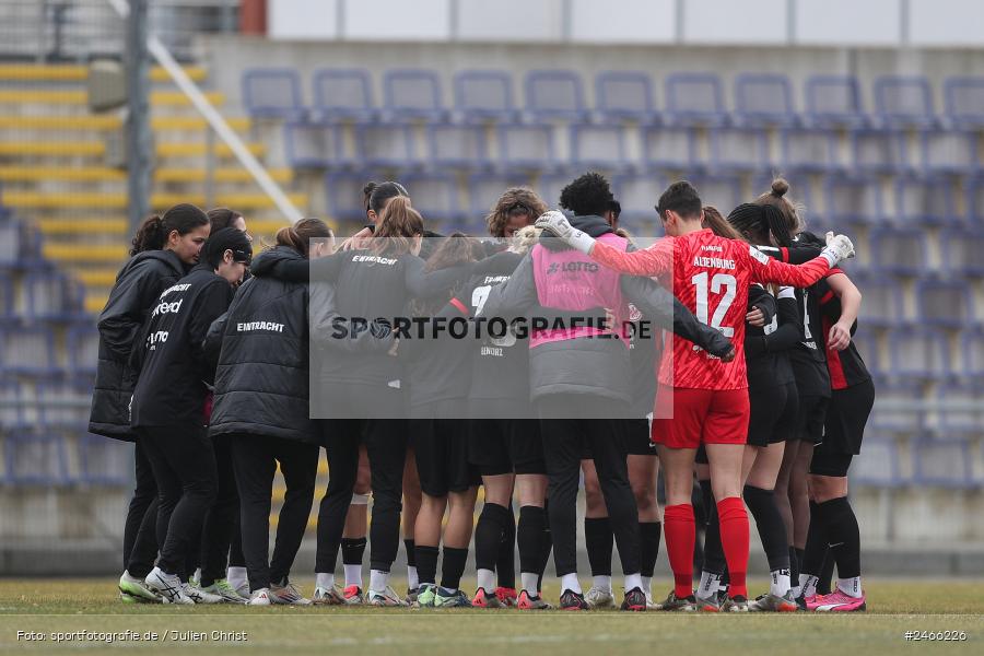 sport, action, VfL Bochum 1848, VFL, Stadion am Brentanobad, SGE, Fussball, Frankfurt, Eintracht Frankfurt II, DFB, 2. Frauen-Bundesliga, 16.02.2025 - Bild-ID: 2466226 sport, action, VfL Bochum 1848, VFL, Stadion am Brentanobad, SGE, Fussball, Frankfurt, Eintracht Frankfurt II, DFB, 2. Frauen-Bundesliga, 16.02.2025 - Bild-ID: 2466226
