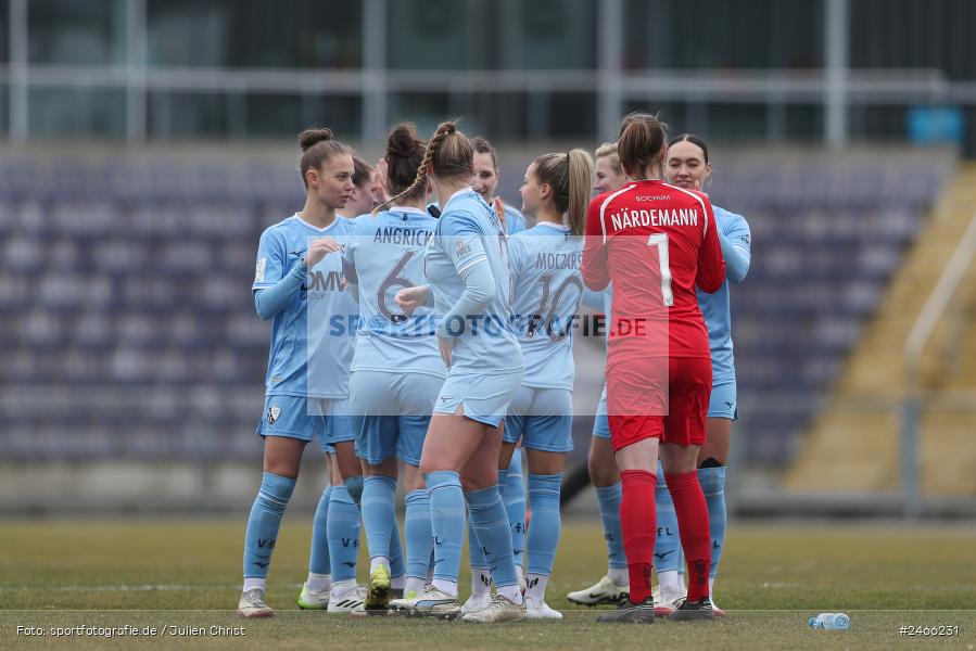 sport, action, VfL Bochum 1848, VFL, Stadion am Brentanobad, SGE, Fussball, Frankfurt, Eintracht Frankfurt II, DFB, 2. Frauen-Bundesliga, 16.02.2025 - Bild-ID: 2466231 sport, action, VfL Bochum 1848, VFL, Stadion am Brentanobad, SGE, Fussball, Frankfurt, Eintracht Frankfurt II, DFB, 2. Frauen-Bundesliga, 16.02.2025 - Bild-ID: 2466231