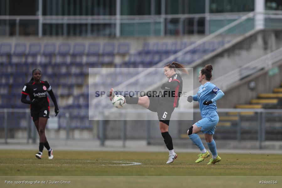 sport, action, VfL Bochum 1848, VFL, Stadion am Brentanobad, SGE, Fussball, Frankfurt, Eintracht Frankfurt II, DFB, 2. Frauen-Bundesliga, 16.02.2025 - Bild-ID: 2466234 sport, action, VfL Bochum 1848, VFL, Stadion am Brentanobad, SGE, Fussball, Frankfurt, Eintracht Frankfurt II, DFB, 2. Frauen-Bundesliga, 16.02.2025 - Bild-ID: 2466234