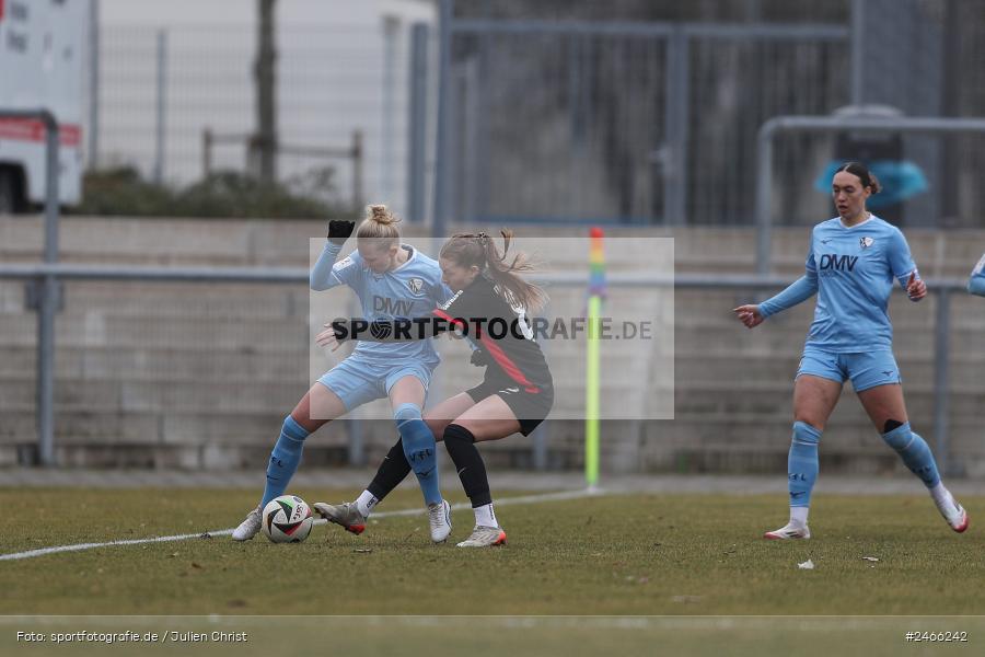 sport, action, VfL Bochum 1848, VFL, Stadion am Brentanobad, SGE, Fussball, Frankfurt, Eintracht Frankfurt II, DFB, 2. Frauen-Bundesliga, 16.02.2025 - Bild-ID: 2466242 sport, action, VfL Bochum 1848, VFL, Stadion am Brentanobad, SGE, Fussball, Frankfurt, Eintracht Frankfurt II, DFB, 2. Frauen-Bundesliga, 16.02.2025 - Bild-ID: 2466242