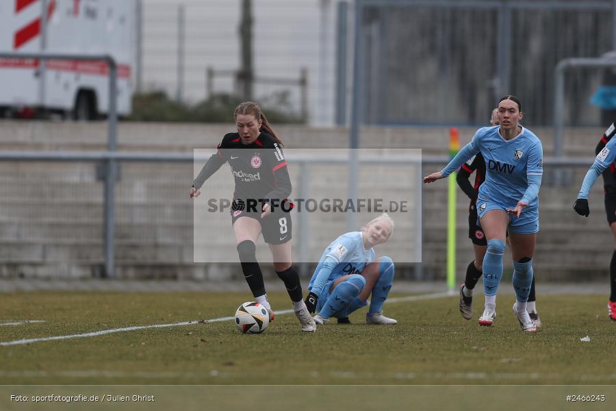 sport, action, VfL Bochum 1848, VFL, Stadion am Brentanobad, SGE, Fussball, Frankfurt, Eintracht Frankfurt II, DFB, 2. Frauen-Bundesliga, 16.02.2025 - Bild-ID: 2466243 sport, action, VfL Bochum 1848, VFL, Stadion am Brentanobad, SGE, Fussball, Frankfurt, Eintracht Frankfurt II, DFB, 2. Frauen-Bundesliga, 16.02.2025 - Bild-ID: 2466243