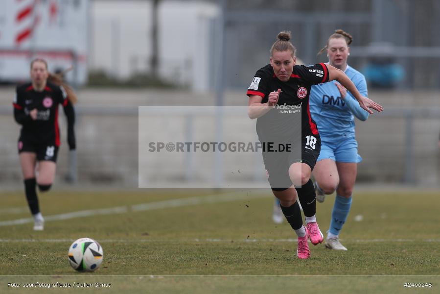 sport, action, VfL Bochum 1848, VFL, Stadion am Brentanobad, SGE, Fussball, Frankfurt, Eintracht Frankfurt II, DFB, 2. Frauen-Bundesliga, 16.02.2025 - Bild-ID: 2466248 sport, action, VfL Bochum 1848, VFL, Stadion am Brentanobad, SGE, Fussball, Frankfurt, Eintracht Frankfurt II, DFB, 2. Frauen-Bundesliga, 16.02.2025 - Bild-ID: 2466248