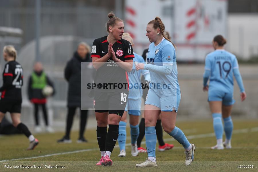 sport, action, VfL Bochum 1848, VFL, Stadion am Brentanobad, SGE, Fussball, Frankfurt, Eintracht Frankfurt II, DFB, 2. Frauen-Bundesliga, 16.02.2025 - Bild-ID: 2466258 sport, action, VfL Bochum 1848, VFL, Stadion am Brentanobad, SGE, Fussball, Frankfurt, Eintracht Frankfurt II, DFB, 2. Frauen-Bundesliga, 16.02.2025 - Bild-ID: 2466258