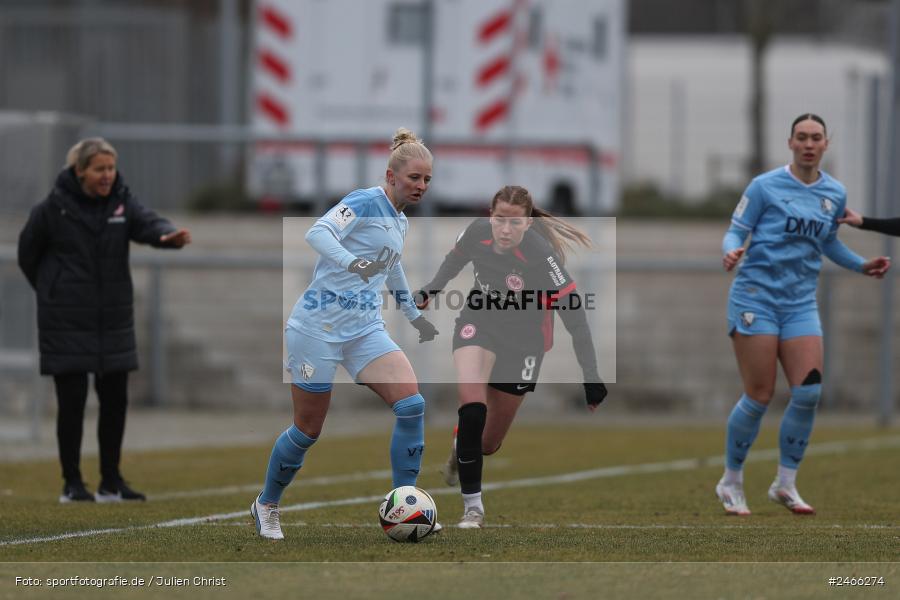sport, action, VfL Bochum 1848, VFL, Stadion am Brentanobad, SGE, Fussball, Frankfurt, Eintracht Frankfurt II, DFB, 2. Frauen-Bundesliga, 16.02.2025 - Bild-ID: 2466274 sport, action, VfL Bochum 1848, VFL, Stadion am Brentanobad, SGE, Fussball, Frankfurt, Eintracht Frankfurt II, DFB, 2. Frauen-Bundesliga, 16.02.2025 - Bild-ID: 2466274