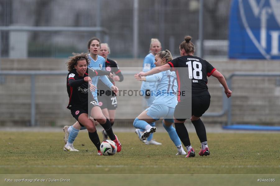 sport, action, VfL Bochum 1848, VFL, Stadion am Brentanobad, SGE, Fussball, Frankfurt, Eintracht Frankfurt II, DFB, 2. Frauen-Bundesliga, 16.02.2025 - Bild-ID: 2466285 sport, action, VfL Bochum 1848, VFL, Stadion am Brentanobad, SGE, Fussball, Frankfurt, Eintracht Frankfurt II, DFB, 2. Frauen-Bundesliga, 16.02.2025 - Bild-ID: 2466285