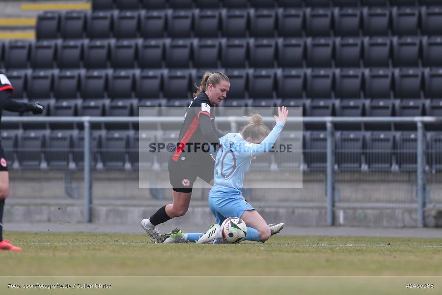 sport, action, VfL Bochum 1848, VFL, Stadion am Brentanobad, SGE, Fussball, Frankfurt, Eintracht Frankfurt II, DFB, 2. Frauen-Bundesliga, 16.02.2025 - Bild-ID: 2466288 sport, action, VfL Bochum 1848, VFL, Stadion am Brentanobad, SGE, Fussball, Frankfurt, Eintracht Frankfurt II, DFB, 2. Frauen-Bundesliga, 16.02.2025 - Bild-ID: 2466288