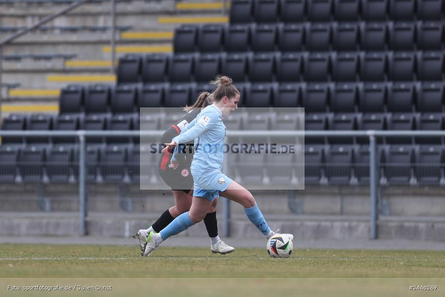sport, action, VfL Bochum 1848, VFL, Stadion am Brentanobad, SGE, Fussball, Frankfurt, Eintracht Frankfurt II, DFB, 2. Frauen-Bundesliga, 16.02.2025 - Bild-ID: 2466289 sport, action, VfL Bochum 1848, VFL, Stadion am Brentanobad, SGE, Fussball, Frankfurt, Eintracht Frankfurt II, DFB, 2. Frauen-Bundesliga, 16.02.2025 - Bild-ID: 2466289