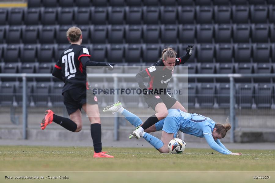 sport, action, VfL Bochum 1848, VFL, Stadion am Brentanobad, SGE, Fussball, Frankfurt, Eintracht Frankfurt II, DFB, 2. Frauen-Bundesliga, 16.02.2025 - Bild-ID: 2466291 sport, action, VfL Bochum 1848, VFL, Stadion am Brentanobad, SGE, Fussball, Frankfurt, Eintracht Frankfurt II, DFB, 2. Frauen-Bundesliga, 16.02.2025 - Bild-ID: 2466291