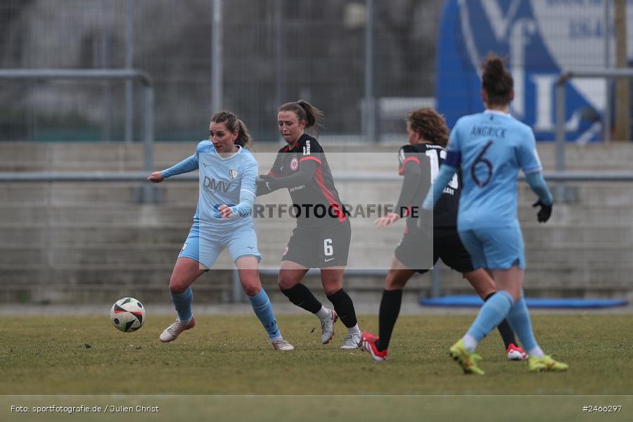sport, action, VfL Bochum 1848, VFL, Stadion am Brentanobad, SGE, Fussball, Frankfurt, Eintracht Frankfurt II, DFB, 2. Frauen-Bundesliga, 16.02.2025 - Bild-ID: 2466297 sport, action, VfL Bochum 1848, VFL, Stadion am Brentanobad, SGE, Fussball, Frankfurt, Eintracht Frankfurt II, DFB, 2. Frauen-Bundesliga, 16.02.2025 - Bild-ID: 2466297
