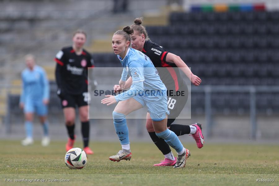 sport, action, VfL Bochum 1848, VFL, Stadion am Brentanobad, SGE, Fussball, Frankfurt, Eintracht Frankfurt II, DFB, 2. Frauen-Bundesliga, 16.02.2025 - Bild-ID: 2466300 sport, action, VfL Bochum 1848, VFL, Stadion am Brentanobad, SGE, Fussball, Frankfurt, Eintracht Frankfurt II, DFB, 2. Frauen-Bundesliga, 16.02.2025 - Bild-ID: 2466300