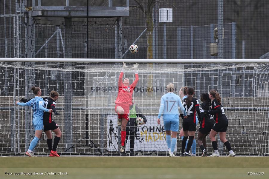 sport, action, VfL Bochum 1848, VFL, Stadion am Brentanobad, SGE, Fussball, Frankfurt, Eintracht Frankfurt II, DFB, 2. Frauen-Bundesliga, 16.02.2025 - Bild-ID: 2466310 sport, action, VfL Bochum 1848, VFL, Stadion am Brentanobad, SGE, Fussball, Frankfurt, Eintracht Frankfurt II, DFB, 2. Frauen-Bundesliga, 16.02.2025 - Bild-ID: 2466310