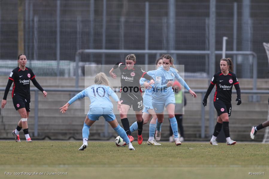 sport, action, VfL Bochum 1848, VFL, Stadion am Brentanobad, SGE, Fussball, Frankfurt, Eintracht Frankfurt II, DFB, 2. Frauen-Bundesliga, 16.02.2025 - Bild-ID: 2466311 sport, action, VfL Bochum 1848, VFL, Stadion am Brentanobad, SGE, Fussball, Frankfurt, Eintracht Frankfurt II, DFB, 2. Frauen-Bundesliga, 16.02.2025 - Bild-ID: 2466311