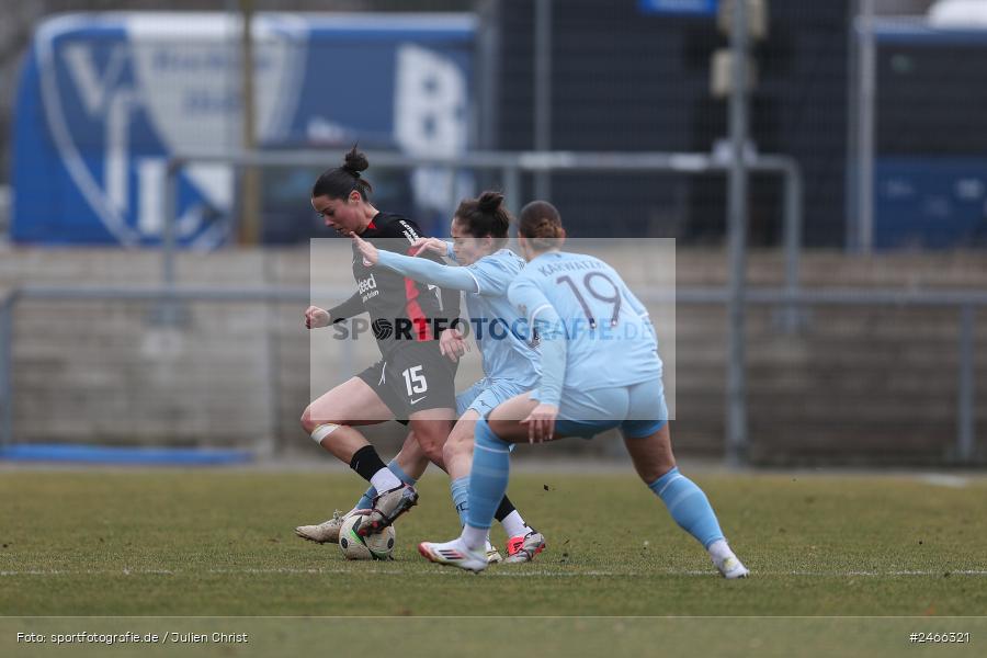 sport, action, VfL Bochum 1848, VFL, Stadion am Brentanobad, SGE, Fussball, Frankfurt, Eintracht Frankfurt II, DFB, 2. Frauen-Bundesliga, 16.02.2025 - Bild-ID: 2466321 sport, action, VfL Bochum 1848, VFL, Stadion am Brentanobad, SGE, Fussball, Frankfurt, Eintracht Frankfurt II, DFB, 2. Frauen-Bundesliga, 16.02.2025 - Bild-ID: 2466321
