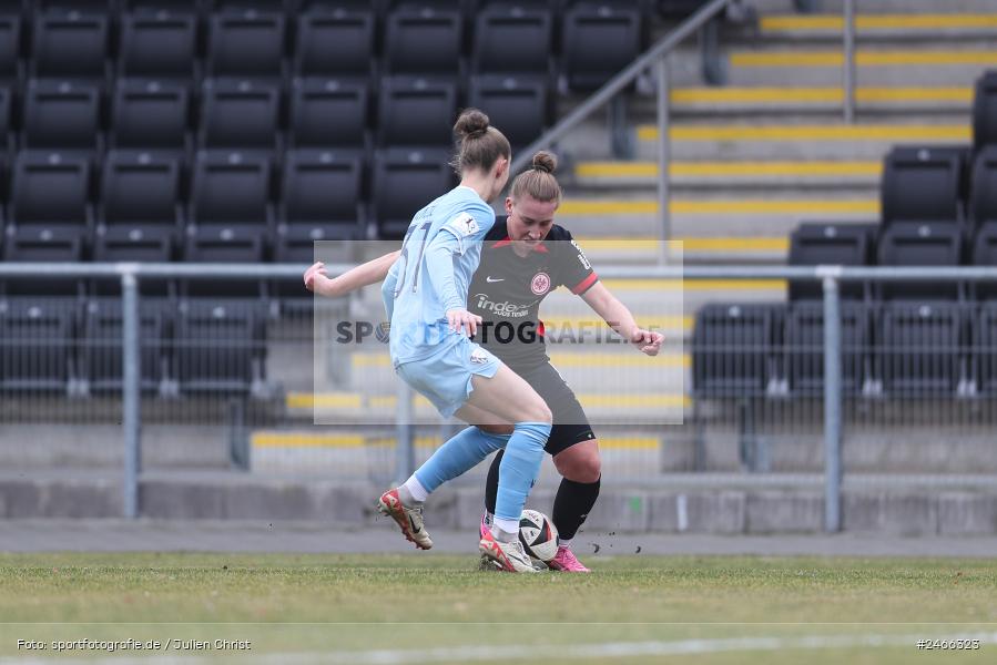 sport, action, VfL Bochum 1848, VFL, Stadion am Brentanobad, SGE, Fussball, Frankfurt, Eintracht Frankfurt II, DFB, 2. Frauen-Bundesliga, 16.02.2025 - Bild-ID: 2466323 sport, action, VfL Bochum 1848, VFL, Stadion am Brentanobad, SGE, Fussball, Frankfurt, Eintracht Frankfurt II, DFB, 2. Frauen-Bundesliga, 16.02.2025 - Bild-ID: 2466323