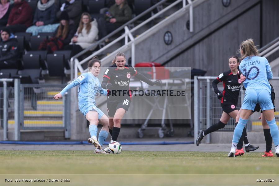 sport, action, VfL Bochum 1848, VFL, Stadion am Brentanobad, SGE, Fussball, Frankfurt, Eintracht Frankfurt II, DFB, 2. Frauen-Bundesliga, 16.02.2025 - Bild-ID: 2466324 sport, action, VfL Bochum 1848, VFL, Stadion am Brentanobad, SGE, Fussball, Frankfurt, Eintracht Frankfurt II, DFB, 2. Frauen-Bundesliga, 16.02.2025 - Bild-ID: 2466324