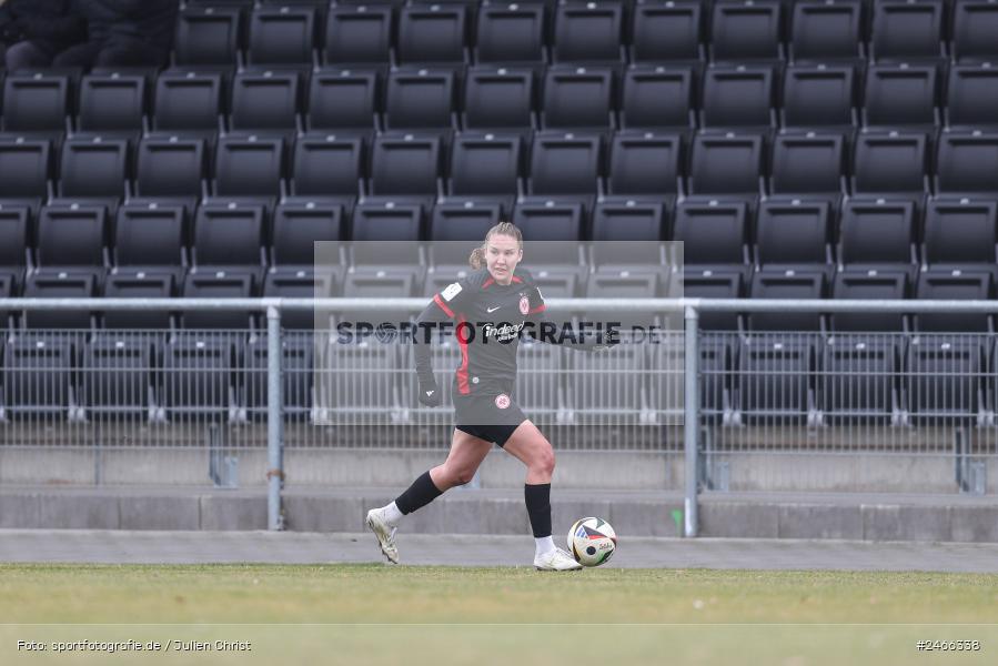 sport, action, VfL Bochum 1848, VFL, Stadion am Brentanobad, SGE, Fussball, Frankfurt, Eintracht Frankfurt II, DFB, 2. Frauen-Bundesliga, 16.02.2025 - Bild-ID: 2466338 sport, action, VfL Bochum 1848, VFL, Stadion am Brentanobad, SGE, Fussball, Frankfurt, Eintracht Frankfurt II, DFB, 2. Frauen-Bundesliga, 16.02.2025 - Bild-ID: 2466338