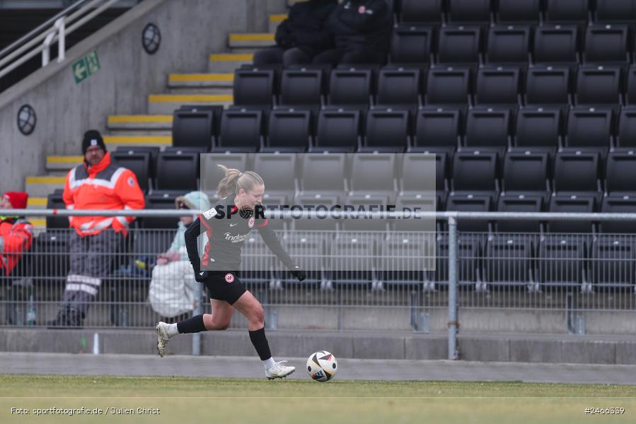 sport, action, VfL Bochum 1848, VFL, Stadion am Brentanobad, SGE, Fussball, Frankfurt, Eintracht Frankfurt II, DFB, 2. Frauen-Bundesliga, 16.02.2025 - Bild-ID: 2466339 sport, action, VfL Bochum 1848, VFL, Stadion am Brentanobad, SGE, Fussball, Frankfurt, Eintracht Frankfurt II, DFB, 2. Frauen-Bundesliga, 16.02.2025 - Bild-ID: 2466339
