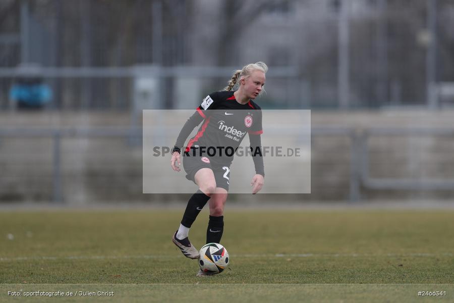 sport, action, VfL Bochum 1848, VFL, Stadion am Brentanobad, SGE, Fussball, Frankfurt, Eintracht Frankfurt II, DFB, 2. Frauen-Bundesliga, 16.02.2025 - Bild-ID: 2466341 sport, action, VfL Bochum 1848, VFL, Stadion am Brentanobad, SGE, Fussball, Frankfurt, Eintracht Frankfurt II, DFB, 2. Frauen-Bundesliga, 16.02.2025 - Bild-ID: 2466341