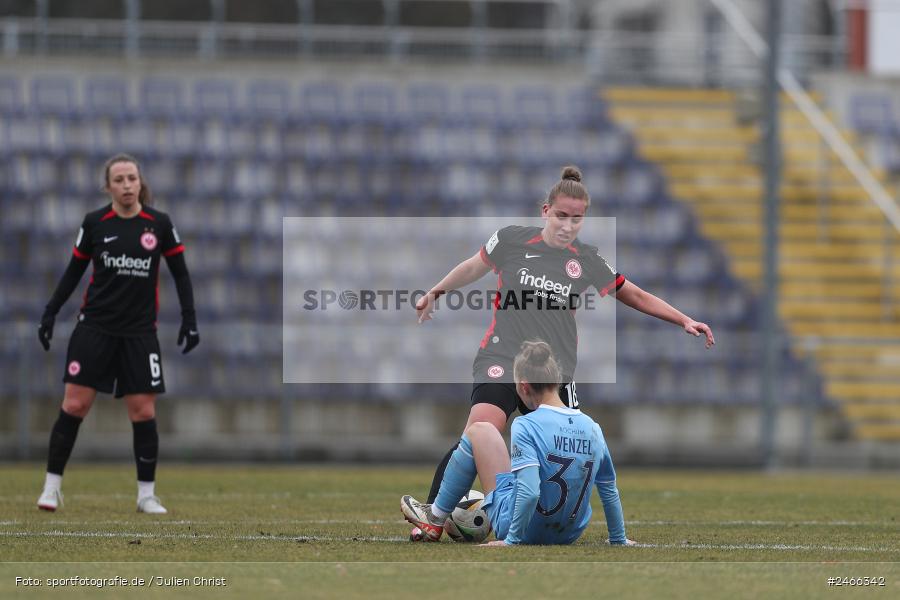 sport, action, VfL Bochum 1848, VFL, Stadion am Brentanobad, SGE, Fussball, Frankfurt, Eintracht Frankfurt II, DFB, 2. Frauen-Bundesliga, 16.02.2025 - Bild-ID: 2466342 sport, action, VfL Bochum 1848, VFL, Stadion am Brentanobad, SGE, Fussball, Frankfurt, Eintracht Frankfurt II, DFB, 2. Frauen-Bundesliga, 16.02.2025 - Bild-ID: 2466342