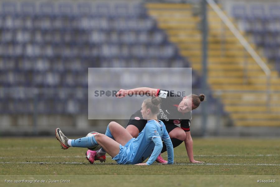 sport, action, VfL Bochum 1848, VFL, Stadion am Brentanobad, SGE, Fussball, Frankfurt, Eintracht Frankfurt II, DFB, 2. Frauen-Bundesliga, 16.02.2025 - Bild-ID: 2466343 sport, action, VfL Bochum 1848, VFL, Stadion am Brentanobad, SGE, Fussball, Frankfurt, Eintracht Frankfurt II, DFB, 2. Frauen-Bundesliga, 16.02.2025 - Bild-ID: 2466343