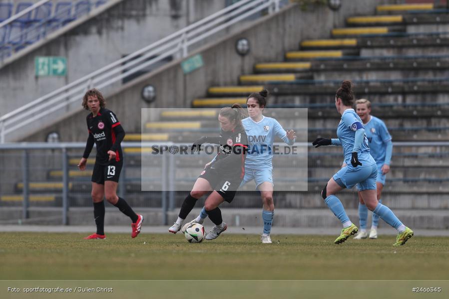 sport, action, VfL Bochum 1848, VFL, Stadion am Brentanobad, SGE, Fussball, Frankfurt, Eintracht Frankfurt II, DFB, 2. Frauen-Bundesliga, 16.02.2025 - Bild-ID: 2466345 sport, action, VfL Bochum 1848, VFL, Stadion am Brentanobad, SGE, Fussball, Frankfurt, Eintracht Frankfurt II, DFB, 2. Frauen-Bundesliga, 16.02.2025 - Bild-ID: 2466345