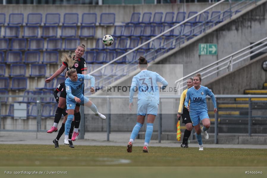 sport, action, VfL Bochum 1848, VFL, Stadion am Brentanobad, SGE, Fussball, Frankfurt, Eintracht Frankfurt II, DFB, 2. Frauen-Bundesliga, 16.02.2025 - Bild-ID: 2466346 sport, action, VfL Bochum 1848, VFL, Stadion am Brentanobad, SGE, Fussball, Frankfurt, Eintracht Frankfurt II, DFB, 2. Frauen-Bundesliga, 16.02.2025 - Bild-ID: 2466346