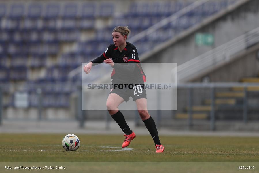 sport, action, VfL Bochum 1848, VFL, Stadion am Brentanobad, SGE, Fussball, Frankfurt, Eintracht Frankfurt II, DFB, 2. Frauen-Bundesliga, 16.02.2025 - Bild-ID: 2466347 sport, action, VfL Bochum 1848, VFL, Stadion am Brentanobad, SGE, Fussball, Frankfurt, Eintracht Frankfurt II, DFB, 2. Frauen-Bundesliga, 16.02.2025 - Bild-ID: 2466347