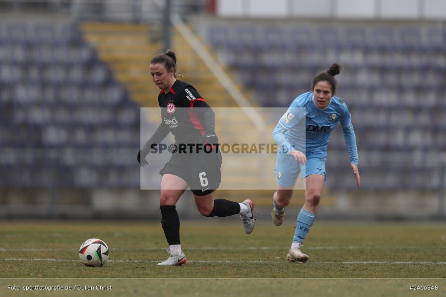 sport, action, VfL Bochum 1848, VFL, Stadion am Brentanobad, SGE, Fussball, Frankfurt, Eintracht Frankfurt II, DFB, 2. Frauen-Bundesliga, 16.02.2025 - Bild-ID: 2466348 sport, action, VfL Bochum 1848, VFL, Stadion am Brentanobad, SGE, Fussball, Frankfurt, Eintracht Frankfurt II, DFB, 2. Frauen-Bundesliga, 16.02.2025 - Bild-ID: 2466348