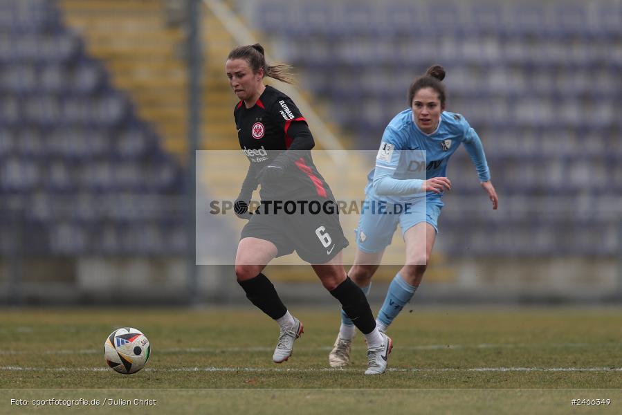 sport, action, VfL Bochum 1848, VFL, Stadion am Brentanobad, SGE, Fussball, Frankfurt, Eintracht Frankfurt II, DFB, 2. Frauen-Bundesliga, 16.02.2025 - Bild-ID: 2466349 sport, action, VfL Bochum 1848, VFL, Stadion am Brentanobad, SGE, Fussball, Frankfurt, Eintracht Frankfurt II, DFB, 2. Frauen-Bundesliga, 16.02.2025 - Bild-ID: 2466349
