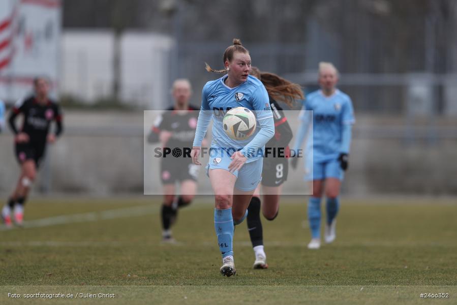 sport, action, VfL Bochum 1848, VFL, Stadion am Brentanobad, SGE, Fussball, Frankfurt, Eintracht Frankfurt II, DFB, 2. Frauen-Bundesliga, 16.02.2025 - Bild-ID: 2466352 sport, action, VfL Bochum 1848, VFL, Stadion am Brentanobad, SGE, Fussball, Frankfurt, Eintracht Frankfurt II, DFB, 2. Frauen-Bundesliga, 16.02.2025 - Bild-ID: 2466352