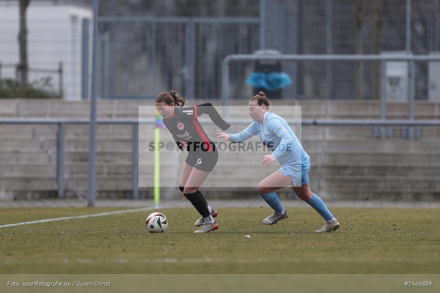 sport, action, VfL Bochum 1848, VFL, Stadion am Brentanobad, SGE, Fussball, Frankfurt, Eintracht Frankfurt II, DFB, 2. Frauen-Bundesliga, 16.02.2025 - Bild-ID: 2466359 sport, action, VfL Bochum 1848, VFL, Stadion am Brentanobad, SGE, Fussball, Frankfurt, Eintracht Frankfurt II, DFB, 2. Frauen-Bundesliga, 16.02.2025 - Bild-ID: 2466359