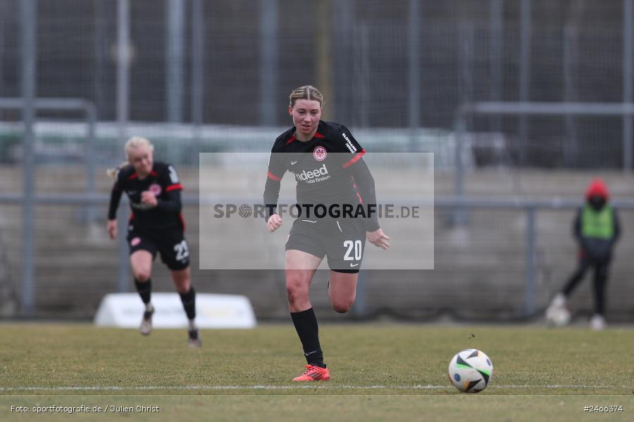 sport, action, VfL Bochum 1848, VFL, Stadion am Brentanobad, SGE, Fussball, Frankfurt, Eintracht Frankfurt II, DFB, 2. Frauen-Bundesliga, 16.02.2025 - Bild-ID: 2466374 sport, action, VfL Bochum 1848, VFL, Stadion am Brentanobad, SGE, Fussball, Frankfurt, Eintracht Frankfurt II, DFB, 2. Frauen-Bundesliga, 16.02.2025 - Bild-ID: 2466374