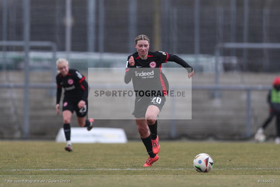 sport, action, VfL Bochum 1848, VFL, Stadion am Brentanobad, SGE, Fussball, Frankfurt, Eintracht Frankfurt II, DFB, 2. Frauen-Bundesliga, 16.02.2025 - Bild-ID: 2466375 sport, action, VfL Bochum 1848, VFL, Stadion am Brentanobad, SGE, Fussball, Frankfurt, Eintracht Frankfurt II, DFB, 2. Frauen-Bundesliga, 16.02.2025 - Bild-ID: 2466375