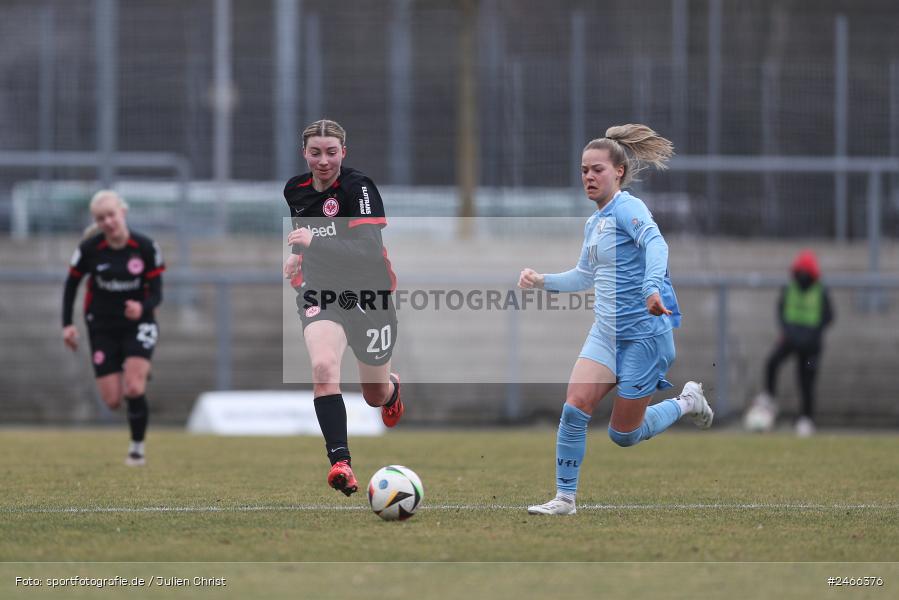 sport, action, VfL Bochum 1848, VFL, Stadion am Brentanobad, SGE, Fussball, Frankfurt, Eintracht Frankfurt II, DFB, 2. Frauen-Bundesliga, 16.02.2025 - Bild-ID: 2466376 sport, action, VfL Bochum 1848, VFL, Stadion am Brentanobad, SGE, Fussball, Frankfurt, Eintracht Frankfurt II, DFB, 2. Frauen-Bundesliga, 16.02.2025 - Bild-ID: 2466376