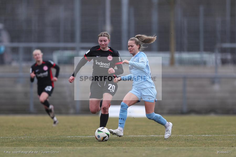 sport, action, VfL Bochum 1848, VFL, Stadion am Brentanobad, SGE, Fussball, Frankfurt, Eintracht Frankfurt II, DFB, 2. Frauen-Bundesliga, 16.02.2025 - Bild-ID: 2466377