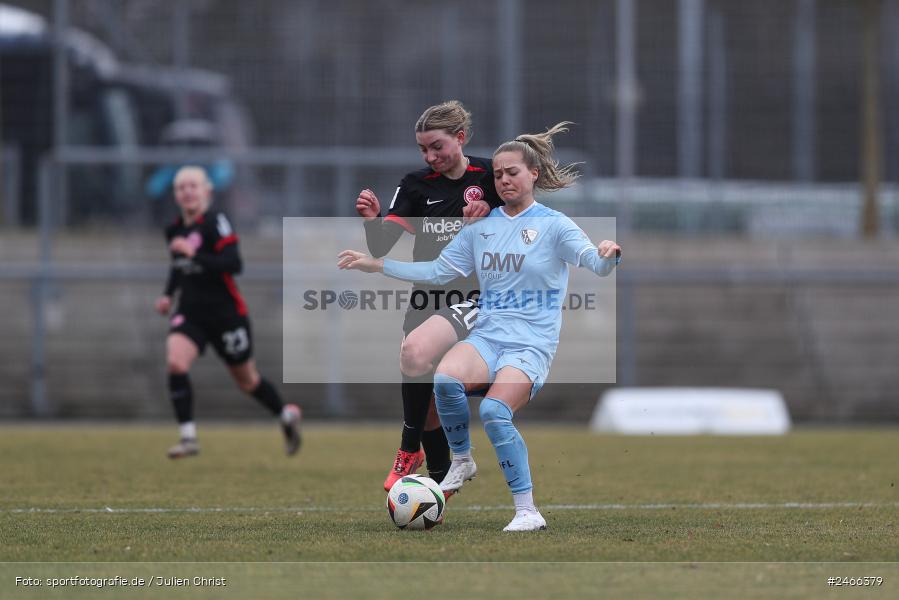 sport, action, VfL Bochum 1848, VFL, Stadion am Brentanobad, SGE, Fussball, Frankfurt, Eintracht Frankfurt II, DFB, 2. Frauen-Bundesliga, 16.02.2025 - Bild-ID: 2466379 sport, action, VfL Bochum 1848, VFL, Stadion am Brentanobad, SGE, Fussball, Frankfurt, Eintracht Frankfurt II, DFB, 2. Frauen-Bundesliga, 16.02.2025 - Bild-ID: 2466379