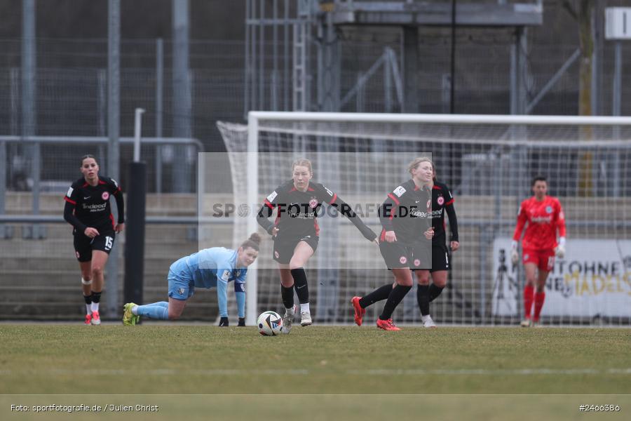 sport, action, VfL Bochum 1848, VFL, Stadion am Brentanobad, SGE, Fussball, Frankfurt, Eintracht Frankfurt II, DFB, 2. Frauen-Bundesliga, 16.02.2025 - Bild-ID: 2466386