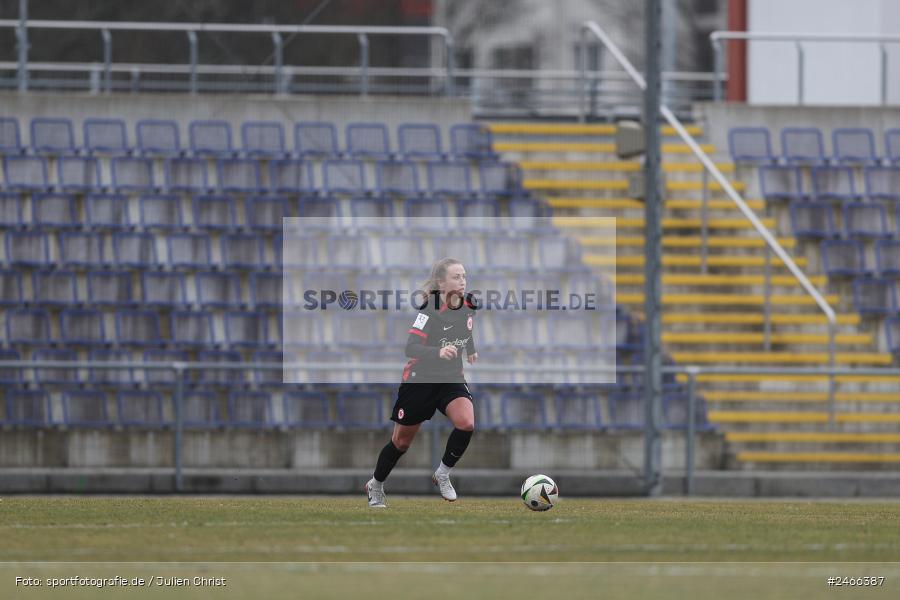 sport, action, VfL Bochum 1848, VFL, Stadion am Brentanobad, SGE, Fussball, Frankfurt, Eintracht Frankfurt II, DFB, 2. Frauen-Bundesliga, 16.02.2025 - Bild-ID: 2466387 sport, action, VfL Bochum 1848, VFL, Stadion am Brentanobad, SGE, Fussball, Frankfurt, Eintracht Frankfurt II, DFB, 2. Frauen-Bundesliga, 16.02.2025 - Bild-ID: 2466387