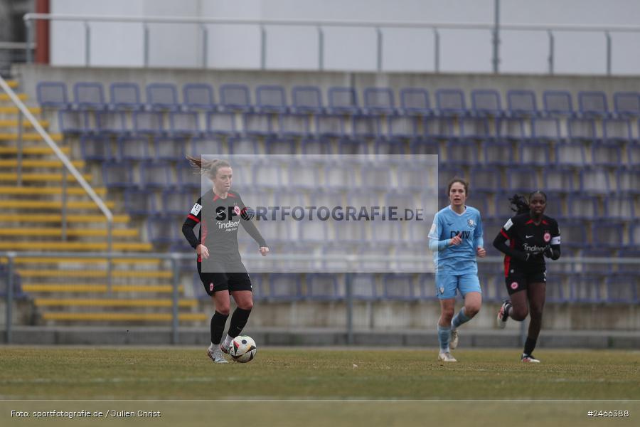 sport, action, VfL Bochum 1848, VFL, Stadion am Brentanobad, SGE, Fussball, Frankfurt, Eintracht Frankfurt II, DFB, 2. Frauen-Bundesliga, 16.02.2025 - Bild-ID: 2466388 sport, action, VfL Bochum 1848, VFL, Stadion am Brentanobad, SGE, Fussball, Frankfurt, Eintracht Frankfurt II, DFB, 2. Frauen-Bundesliga, 16.02.2025 - Bild-ID: 2466388
