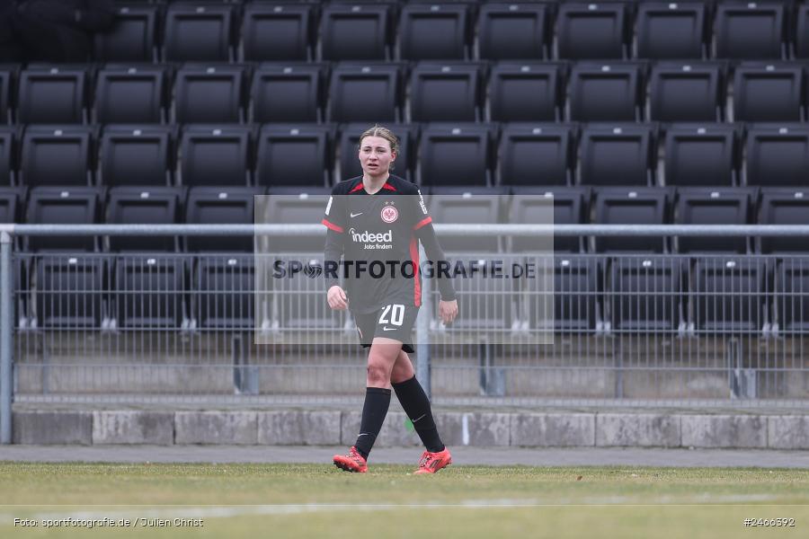 sport, action, VfL Bochum 1848, VFL, Stadion am Brentanobad, SGE, Fussball, Frankfurt, Eintracht Frankfurt II, DFB, 2. Frauen-Bundesliga, 16.02.2025 - Bild-ID: 2466392