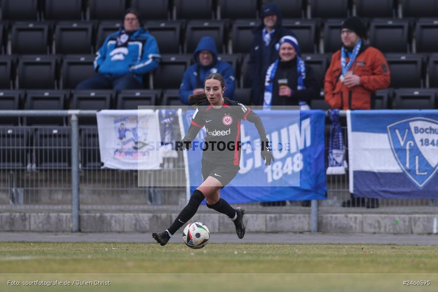 sport, action, VfL Bochum 1848, VFL, Stadion am Brentanobad, SGE, Fussball, Frankfurt, Eintracht Frankfurt II, DFB, 2. Frauen-Bundesliga, 16.02.2025 - Bild-ID: 2466395 sport, action, VfL Bochum 1848, VFL, Stadion am Brentanobad, SGE, Fussball, Frankfurt, Eintracht Frankfurt II, DFB, 2. Frauen-Bundesliga, 16.02.2025 - Bild-ID: 2466395