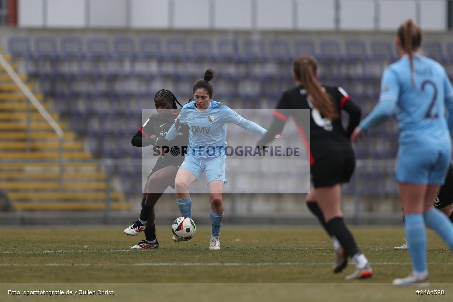 sport, action, VfL Bochum 1848, VFL, Stadion am Brentanobad, SGE, Fussball, Frankfurt, Eintracht Frankfurt II, DFB, 2. Frauen-Bundesliga, 16.02.2025 - Bild-ID: 2466398 sport, action, VfL Bochum 1848, VFL, Stadion am Brentanobad, SGE, Fussball, Frankfurt, Eintracht Frankfurt II, DFB, 2. Frauen-Bundesliga, 16.02.2025 - Bild-ID: 2466398