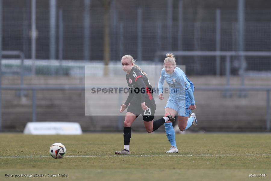 sport, action, VfL Bochum 1848, VFL, Stadion am Brentanobad, SGE, Fussball, Frankfurt, Eintracht Frankfurt II, DFB, 2. Frauen-Bundesliga, 16.02.2025 - Bild-ID: 2466400 sport, action, VfL Bochum 1848, VFL, Stadion am Brentanobad, SGE, Fussball, Frankfurt, Eintracht Frankfurt II, DFB, 2. Frauen-Bundesliga, 16.02.2025 - Bild-ID: 2466400