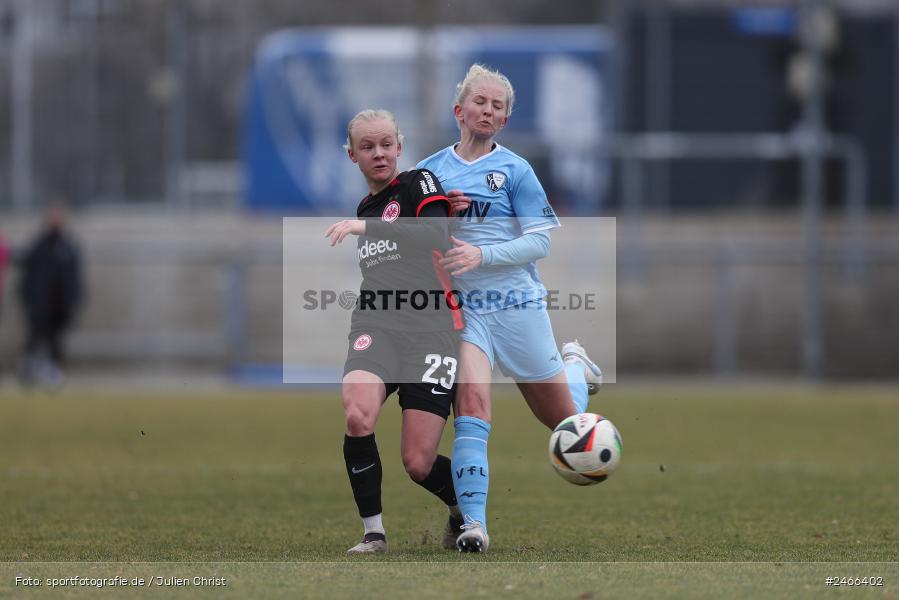 sport, action, VfL Bochum 1848, VFL, Stadion am Brentanobad, SGE, Fussball, Frankfurt, Eintracht Frankfurt II, DFB, 2. Frauen-Bundesliga, 16.02.2025 - Bild-ID: 2466402 sport, action, VfL Bochum 1848, VFL, Stadion am Brentanobad, SGE, Fussball, Frankfurt, Eintracht Frankfurt II, DFB, 2. Frauen-Bundesliga, 16.02.2025 - Bild-ID: 2466402