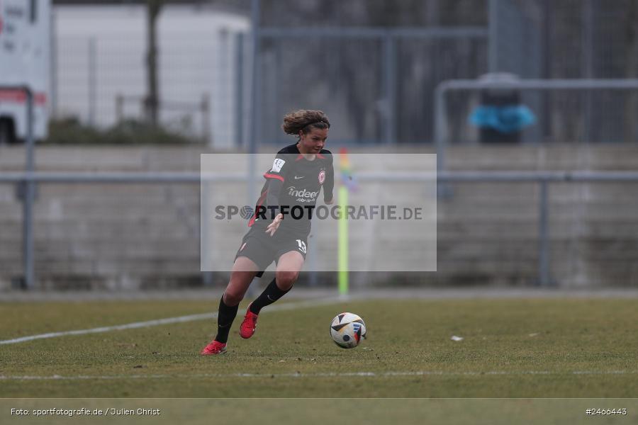 sport, action, VfL Bochum 1848, VFL, Stadion am Brentanobad, SGE, Fussball, Frankfurt, Eintracht Frankfurt II, DFB, 2. Frauen-Bundesliga, 16.02.2025 - Bild-ID: 2466443 sport, action, VfL Bochum 1848, VFL, Stadion am Brentanobad, SGE, Fussball, Frankfurt, Eintracht Frankfurt II, DFB, 2. Frauen-Bundesliga, 16.02.2025 - Bild-ID: 2466443