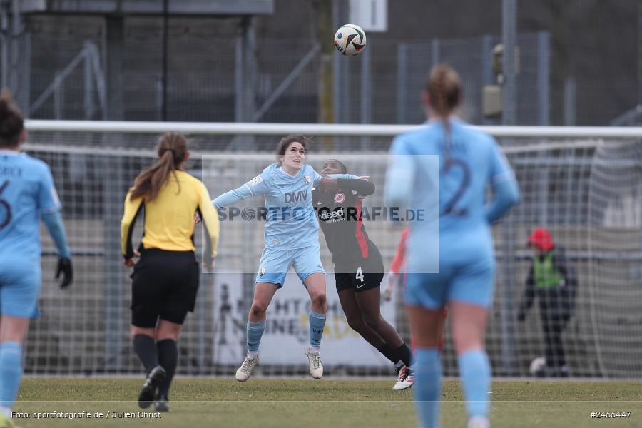 sport, action, VfL Bochum 1848, VFL, Stadion am Brentanobad, SGE, Fussball, Frankfurt, Eintracht Frankfurt II, DFB, 2. Frauen-Bundesliga, 16.02.2025 - Bild-ID: 2466447 sport, action, VfL Bochum 1848, VFL, Stadion am Brentanobad, SGE, Fussball, Frankfurt, Eintracht Frankfurt II, DFB, 2. Frauen-Bundesliga, 16.02.2025 - Bild-ID: 2466447