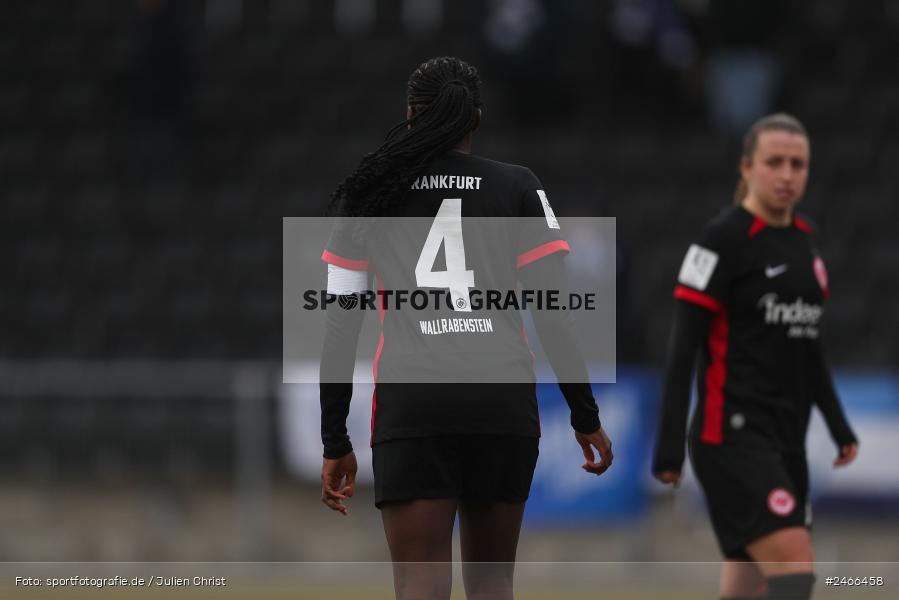 sport, action, VfL Bochum 1848, VFL, Stadion am Brentanobad, SGE, Fussball, Frankfurt, Eintracht Frankfurt II, DFB, 2. Frauen-Bundesliga, 16.02.2025 - Bild-ID: 2466458 sport, action, VfL Bochum 1848, VFL, Stadion am Brentanobad, SGE, Fussball, Frankfurt, Eintracht Frankfurt II, DFB, 2. Frauen-Bundesliga, 16.02.2025 - Bild-ID: 2466458