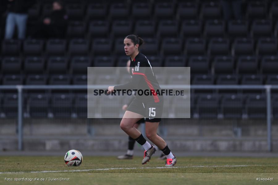 sport, action, VfL Bochum 1848, VFL, Stadion am Brentanobad, SGE, Fussball, Frankfurt, Eintracht Frankfurt II, DFB, 2. Frauen-Bundesliga, 16.02.2025 - Bild-ID: 2466461 sport, action, VfL Bochum 1848, VFL, Stadion am Brentanobad, SGE, Fussball, Frankfurt, Eintracht Frankfurt II, DFB, 2. Frauen-Bundesliga, 16.02.2025 - Bild-ID: 2466461