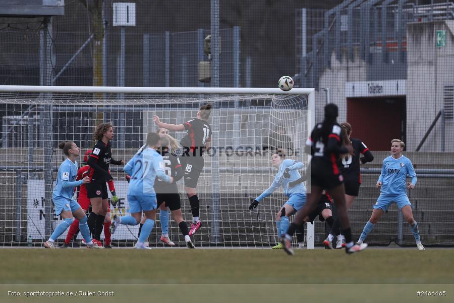 sport, action, VfL Bochum 1848, VFL, Stadion am Brentanobad, SGE, Fussball, Frankfurt, Eintracht Frankfurt II, DFB, 2. Frauen-Bundesliga, 16.02.2025 - Bild-ID: 2466465 sport, action, VfL Bochum 1848, VFL, Stadion am Brentanobad, SGE, Fussball, Frankfurt, Eintracht Frankfurt II, DFB, 2. Frauen-Bundesliga, 16.02.2025 - Bild-ID: 2466465