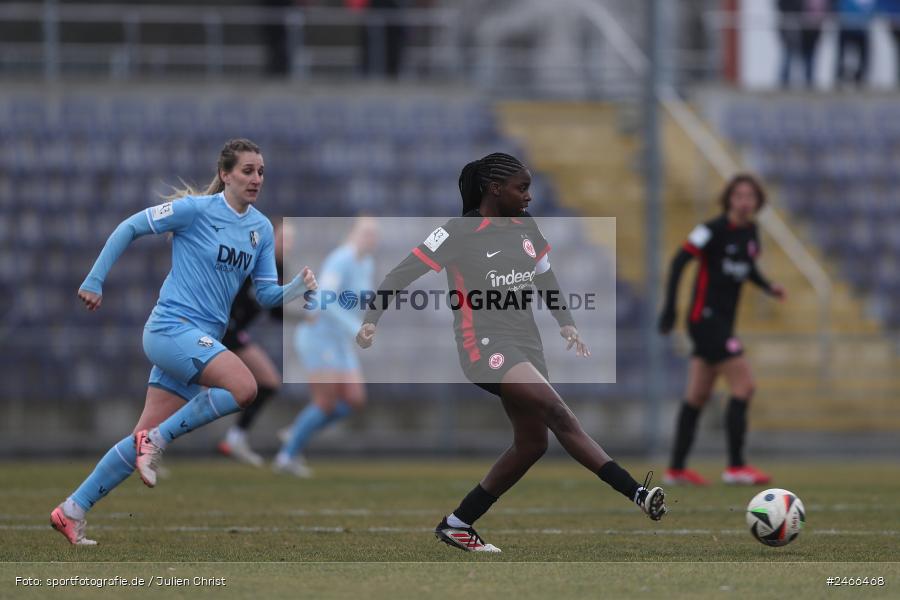 sport, action, VfL Bochum 1848, VFL, Stadion am Brentanobad, SGE, Fussball, Frankfurt, Eintracht Frankfurt II, DFB, 2. Frauen-Bundesliga, 16.02.2025 - Bild-ID: 2466468 sport, action, VfL Bochum 1848, VFL, Stadion am Brentanobad, SGE, Fussball, Frankfurt, Eintracht Frankfurt II, DFB, 2. Frauen-Bundesliga, 16.02.2025 - Bild-ID: 2466468